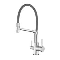 Товар: Смеситель для кухни Rose , хром арт-R658 - фото 1 Смеситель для кухни Rose , хром арт-R658 — фото 1, Смесители для кухни