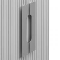 Шкаф-колонна АР-ДЕКО 40, двустворчатая, подвесная, серый кобальт 1A284703DD8D0 — фото 3, Шкафы для ванной