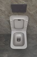 Товар: Чаша подвесного унитаза Allen Brau Liberty антрацит арт-4.33007.AN - фото 8 Чаша подвесного унитаза Allen Brau Liberty антрацит арт-4.33007.AN — фото 8, Подвесные унитазы