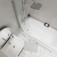 Ограждение VIVA90B N душевое Ceruttispa без поддона (90x90x195) — фото 18, Прямоугольные душевые уголки