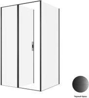 Душевой уголок Allen Brau Priority 120x80 3.31009.BBA + 3.31015.BBA черный браш 3.31009.BBA + 3.31015.BBA — фото 5, Прямоугольные душевые уголки