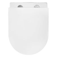 Унитаз подвесной Azario UNO 365х485х365 безободковый, в комплекте с быстросъемным сиденьем микролифт арт-AZ-2380 — фото 10, Подвесные унитазы