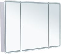 Товар: Зеркальный шкаф Aquanet Оптима 120 с LED подсветкой 00341429 - фото 6 Зеркальный шкаф Aquanet Оптима 120 с LED подсветкой 00341429 — фото 6, Зеркальные шкафы в ванную