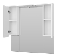 Товар: Зеркальный шкаф арт-П-Чег-02105-01Л - фото 3 Зеркальный шкаф арт-П-Чег-02105-01Л — фото 3, Зеркальные шкафы в ванную