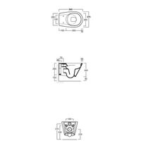 Унитаз SIMAS GAMBASSI подвесной безободковый цвет белый GA18/F85 — фото 3, Подвесные унитазы