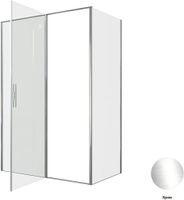 Душевой уголок Allen Brau Priority 140x80 3.31034.00 + 3.31040.00 хром 3.31034.00 + 3.31040.00 — фото 5, Прямоугольные душевые уголки