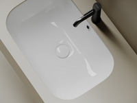 Раковина встраиваемая снизу Ceramicanova Era, c отверстием слива - перелива, 610x405x190мм, белый, арт. арт-CN15007 — фото 6, Раковины встраиваемые снизу