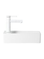 Товар: Agger Раковина подвесная правая санфарфор, белый глянец арт-ASH131375R - фото 8 Agger Раковина подвесная правая санфарфор, белый глянец арт-ASH131375R — фото 8, Раковины подвесные