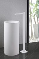 Товар: Смеситель ABBER Daheim AF8241W напольный для раковины, белый матовый - фото 2 Смеситель ABBER Daheim AF8241W напольный для раковины, белый матовый — фото 2, Смесители напольные