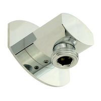 OVALE Штуцер душевой, 1/2"x1/2", хром 20156 — фото 1, Шланговые подключения