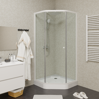 Ограждение VIVA90B N душевое Ceruttispa без поддона (90x90x195) — фото 10, Прямоугольные душевые уголки