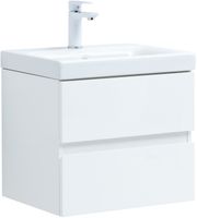 Товар: Тумба под раковину Aquanet Беркли 50 белый глянец (2 ящика) 00302347 - фото 13 Тумба под раковину Aquanet Беркли 50 белый глянец (2 ящика) 00302347 — фото 13, Тумбы под раковину