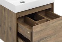 Мебель для ванной Aquanet Nova Lite 60 дуб рустикальный (1 ящик) арт-00254215 — фото 14, Комплекты мебели для ванной