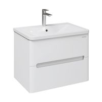 Тумба подвесная "АДЕЛЬ-НОРМА-70 см" с 2-я ящ. белая (ум. Aдель-70) арт-107017 — фото 1, Тумбы под раковину