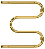 Товар: Полотенцесушитель водяной Сунержа М-образный 2 полки+ 500х500 Золото арт-03-4008-5050 - фото 1 Полотенцесушитель водяной Сунержа М-образный 2 полки+ 500х500 Золото арт-03-4008-5050 — фото 1, Водяные полотенцесушители