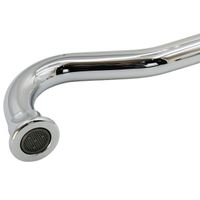 CUCINA OXFORD См-ль д/кухни моноком., ручка белая/хром 18241 — фото 6, Смесители для кухни