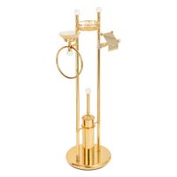 CRISTALIA Стойка 4-х функциональная, H101 см, золото/Crystal 16848 — фото 1, Стойки - набор держателей