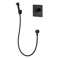 Гигиенический душ с термостатом Rose , черный арт-R105H — фото 1, Гигиенические души