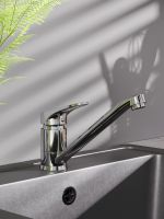 Товар: OneLife смеситель для кухни однорычажный полимерный, хром арт-P11-000cr - фото 6 OneLife смеситель для кухни однорычажный полимерный, хром арт-P11-000cr — фото 6, Смесители для кухни