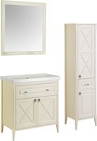 Товар: Комплект мебели для ванной Монте 80 (Благородный Бежевый) 1079101 - фото 2 Комплект мебели для ванной Монте 80 (Благородный Бежевый) 1079101 — фото 2, Комплекты мебели для ванной