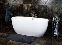 Ванна АТРИЯ, литой мрамор 1600х750 арт-01010018 — фото 6, Ванны из искусственного камня