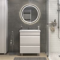 Тумба под раковину VIGO Holly 70 напольная белый (040) — фото 5, Тумбы под раковину