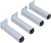 Ножки для мебели Aquanet 200 мм, 4 шт. 00181454 — фото 1, Комплектующие для мебели в ванной