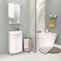 Зеркальный шкаф VIKTORIA 50 /левый/ AQUA DE MARCO 1050CVIC/L — фото 10, Зеркальные шкафы в ванную