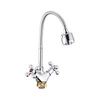 Смеситель для кухни с гибким изливом и режимом &quot;душ&quot; G.Lauf QTZ4-E856, хром — фото 1, Смесители для кухни