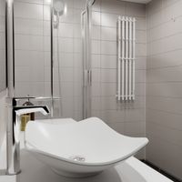 Полотенцесушитель Арго Люкс (электро.) 120х27 (скр.монтаж, унив.подкл., Белый матовый), Альтасан арт-АргоЛюкс12027БМ — фото 1, Электрические полотенцесушители