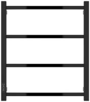 Полотенцесушитель электрический Стилье Формат 26 600х500 левый Чёрный арт-17527-6050 — фото 1, Электрические полотенцесушители