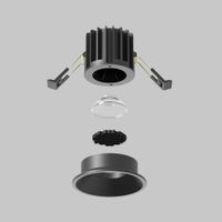 Товар: Встраиваемый светильник Technical DL058-7W4K-B - фото 8 Встраиваемый светильник Technical DL058-7W4K-B — фото 8, Точечные светильники