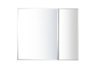 Шкаф зеркало для ванной Aquatek прямоугольное, 762*660*134 арт-AQ7808-MC — фото 2, Зеркальные шкафы в ванную