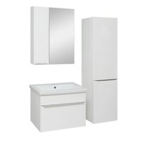 Тумба подвесная AXIOMA 60 /1 ящ/ AQUA DE MARCO 2060WGAXI/H — фото 5, Тумбы под раковину