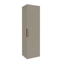 Пенал подвесной "БЛИСС-35 см" универсальный, бежевый матовый арт-303547 — фото 1, Пеналы для ванной комнаты