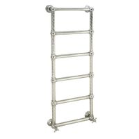 EDERA Полотенцесушитель электрический, h1200/1280x410/490 мм. DX(включение справа), хром 22633 — фото 1, Электрические полотенцесушители