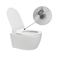 Подвесной унитаз STREAM LINE 52 сm с крышкой Roma арт-SET40006476 — фото 1, Подвесные унитазы