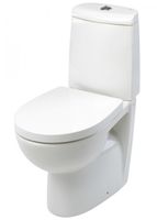 VICTORIA NORD Сиденье и крышка для унитаза, дюропласт., белое. ROCA арт-ZRU9000023 — фото 2, Сиденья для унитаза