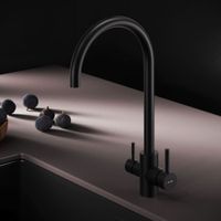 Товар: X-Joy S, смеситель для кухни с С-изливом с каналом для питьевой воды, черный арт-F85B07722 - фото 8 X-Joy S, смеситель для кухни с С-изливом с каналом для питьевой воды, черный арт-F85B07722 — фото 8, Смесители для кухни