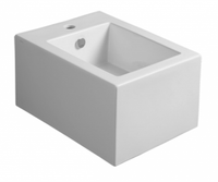 Биде SIMAS FROZEN подвесное с одним намеченным отверстием в центре цвет белый FZ19/F85 — фото 1, Биде подвесные