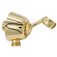 RICAMBI CLASSIC Держатель для лейки cо штуцером, 1/2", золото 32571 — фото 3, Держатели для душа