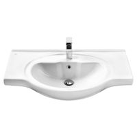 Раковина SANTEK Сенеж 87 мебельная белый (WH110265) — фото 1, Раковины подвесные