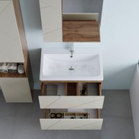 Товар: Тумба под раковину подвесная Бриклаер КРИСТАЛЛ латте, 70 см 4627125416934 - фото 7 Тумба под раковину подвесная Бриклаер КРИСТАЛЛ латте, 70 см 4627125416934 — фото 7, Тумбы с раковиной