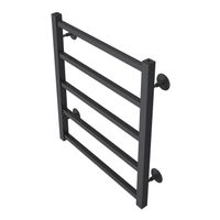 Товар: Полотенцесушитель водяной AZARIO ANCONA 500/600 квадрат, 5 секций, нижнее/диагональное подключение, 1/2", графит арт-AZ83878G - фото 2 Полотенцесушитель водяной AZARIO ANCONA 500/600 квадрат, 5 секций, нижнее/диагональное подключение, 1/2", графит арт-AZ83878G — фото 2, Водяные полотенцесушители