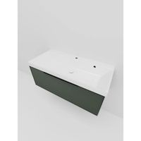 Тумба под раковину подвесная La Fenice SIMPLA , серо-зелёная арт-FNC-01-SIM-G-100 — фото 4, Тумбы под раковину