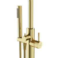 Товар: Смеситель для ванны напольный SANCOS Etna, брашированное золото, PVD покрытие, арт. SC9009BG - фото 2 Смеситель для ванны напольный SANCOS Etna, брашированное золото, PVD покрытие, арт. SC9009BG — фото 2, Смесители напольные
