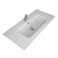 Раковина керамическая "Эйфория-100" арт-641235 — фото 5, Раковины встраиваемые сверху