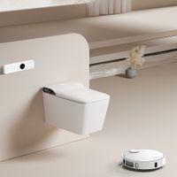 Комплект ABBER подвесной электронный унитаз-биде Rechteck AC1215S с инсталляцией AC0101P2 арт-AC1215S-AC0101P2 — фото 14, Комплекты унитаз + инсталляция