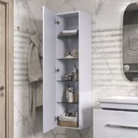 Шкаф-пенал VIGO Land 40 подвесной белый (022) — фото 3, Шкафы для ванной