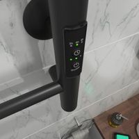 Полотенцесушитель Аспект Пэк сп 1 80х40 черный ВГП арт-АспектПэксп1/8040чернВГП — фото 3, Электрические полотенцесушители